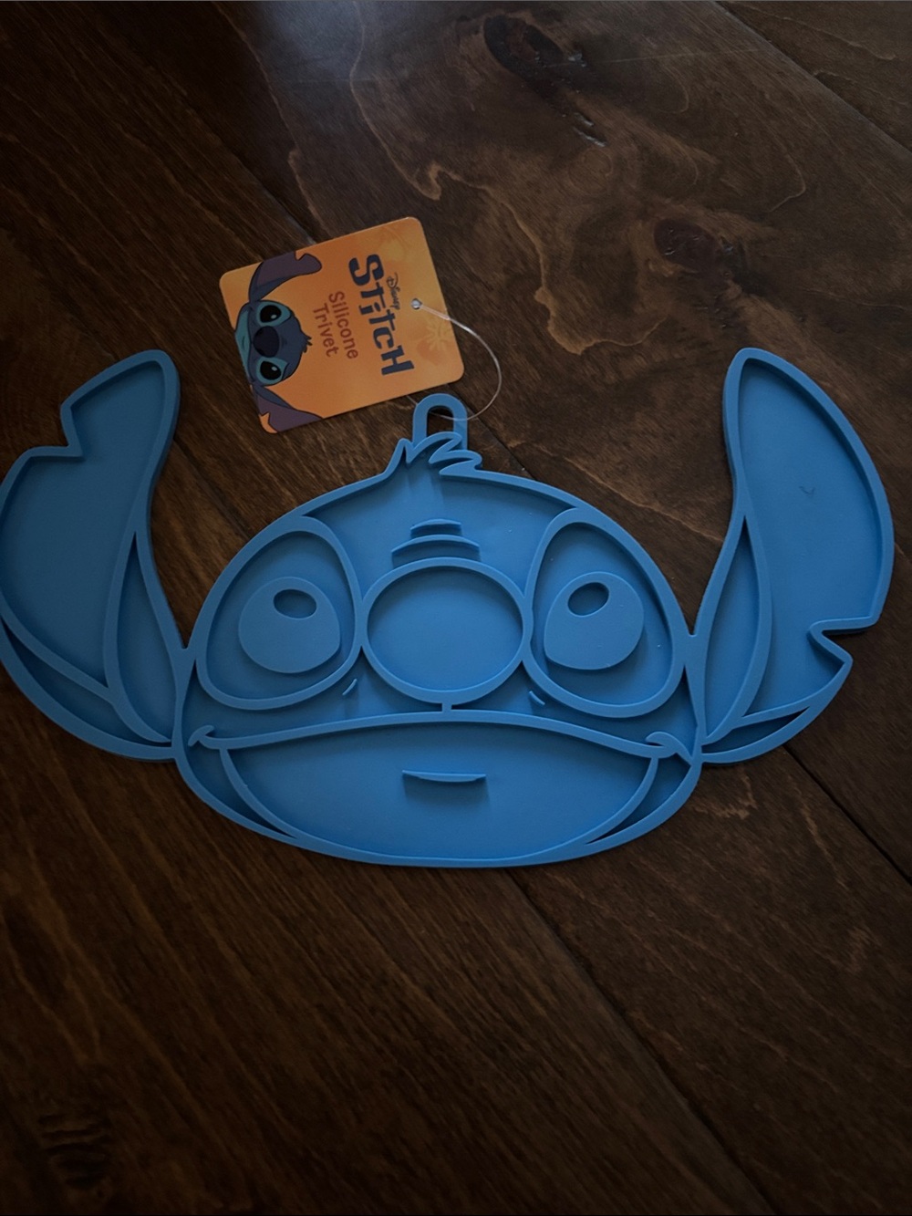 Stitch Silicone Trivet  - Blue